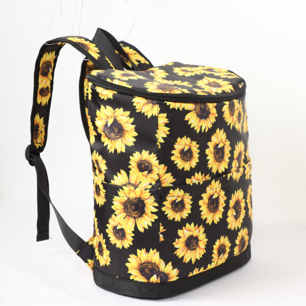 [Insulated Cooler Backpack] DANCURKEY Insulated Cooler Backpack | Large Capacity, Lightweight Nylon Thermal Bag for Outdoor Camping, Picnic, Fishing, and Beach Trips, Mixed Patterns, Non-Food Contact, Women's - Image 7
