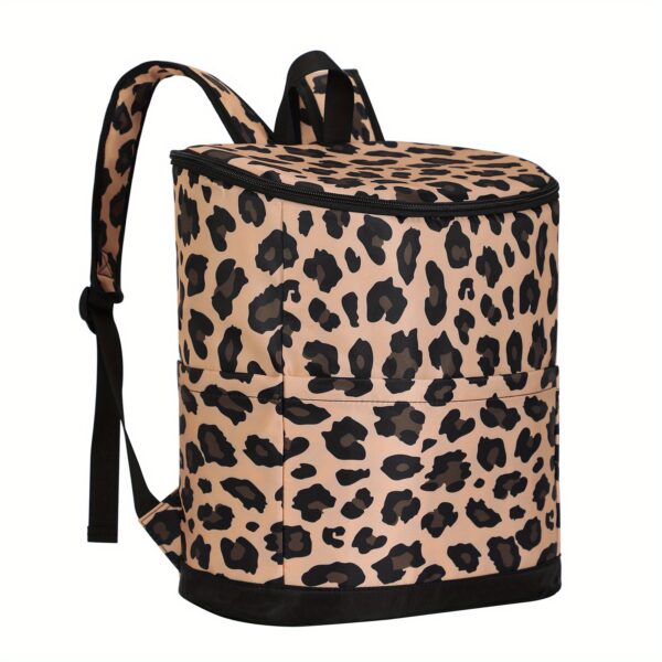 [Insulated Cooler Backpack] DANCURKEY Insulated Cooler Backpack | Large Capacity, Lightweight Nylon Thermal Bag for Outdoor Camping, Picnic, Fishing, and Beach Trips, Mixed Patterns, Non-Food Contact, Women's - Image 10