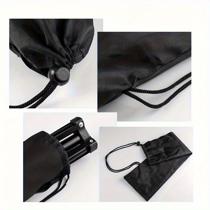 Extra Large 40" x 20" Black Drawstring Storage Bag - Durable Polyester, Ideal for Yoga Mats, Folding Chairs, Tripods & More - Perfect for Home & Outdoor Use, Camping Gear Bag - Image 7