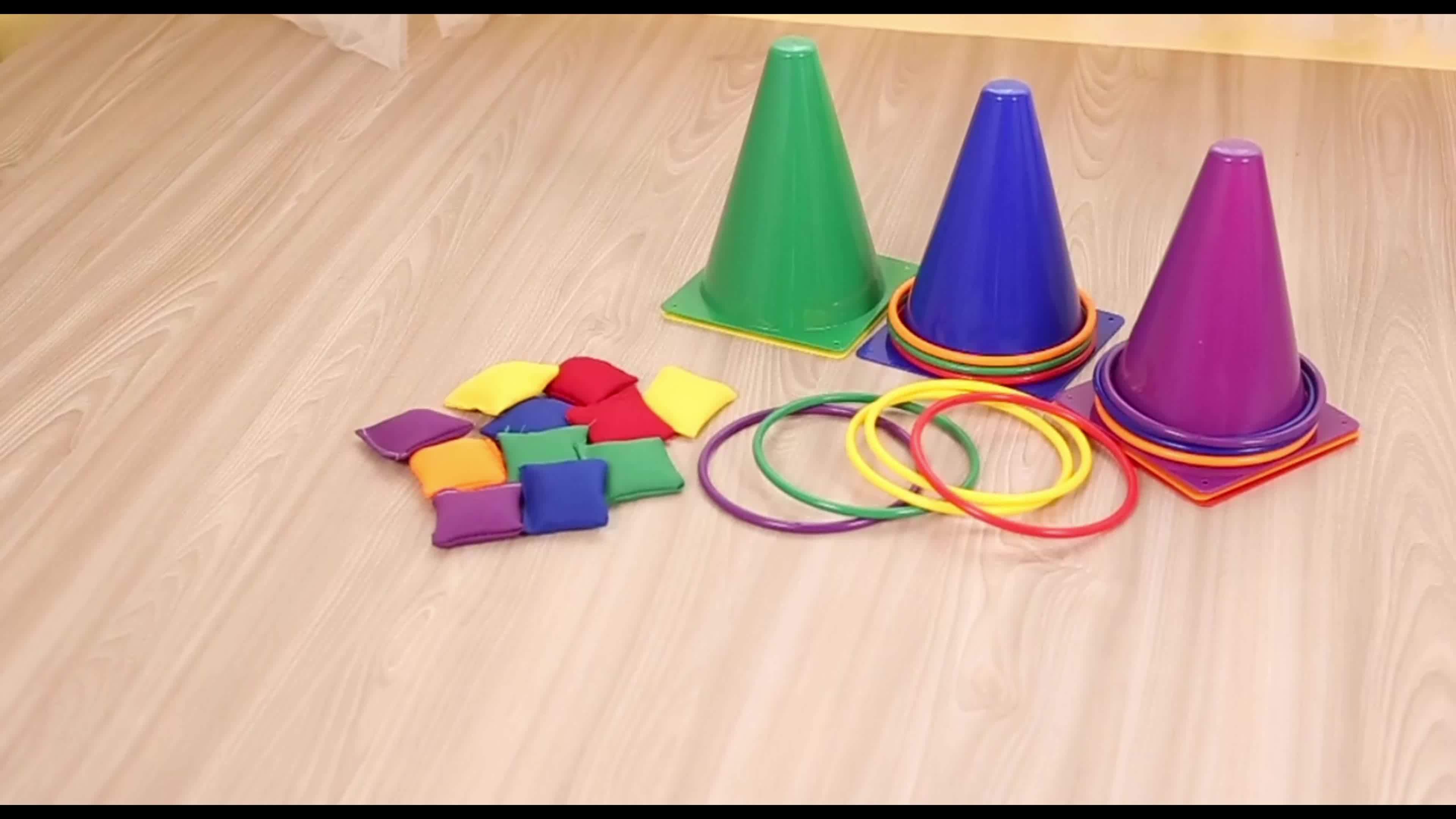 Coordination and Reaction Training Kit Backyard Training Cones and Hoop Combo Set - Image 7