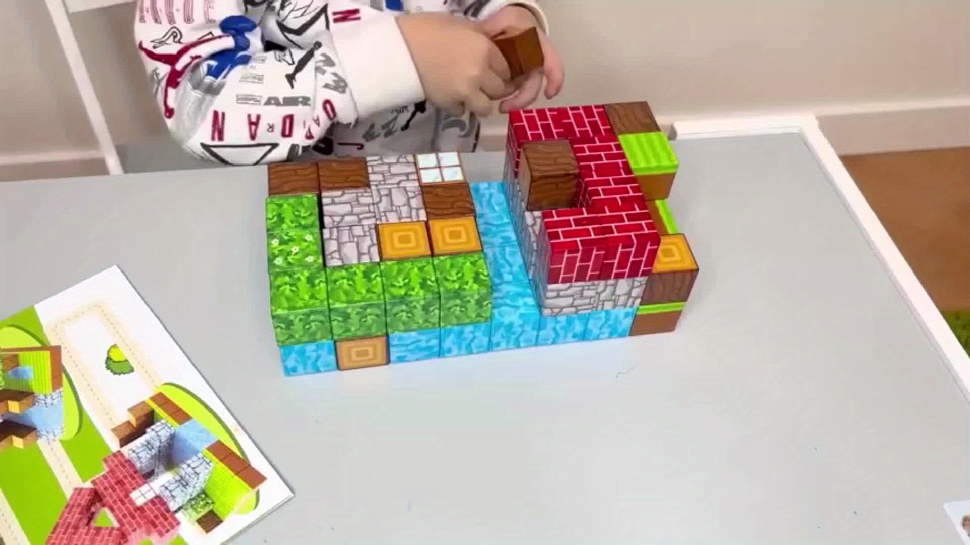 Magnetic Blocks-50/100/200/300 pcs Magnetic Blocks Build Magnet, Magnetic Toys for Boys & Girls, Cubes Construction Toys, Perfect Gift for Halloween, Thanksgiving, Christmas, Birthday Gifts - Image 13