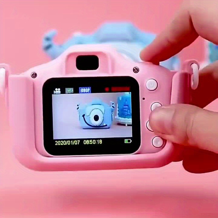 3 4 5 6 7 8 9 10 11 12 Year Olds Selfie HD Toy Camera, Handy Digital Video Camera, Kids Camera For Boys And Girls, Perfect Christmas, Back To School Season And Birthday Gift - Image 7