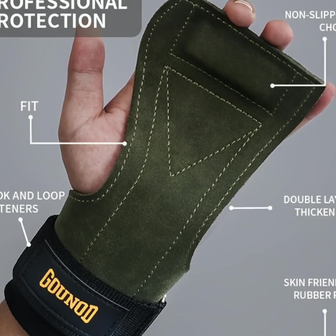 2pcs Multiple Color Gym Grips Hand Palm Fitness Lifting Wrist Straps Weight Lifting Hand Grips - Image 15