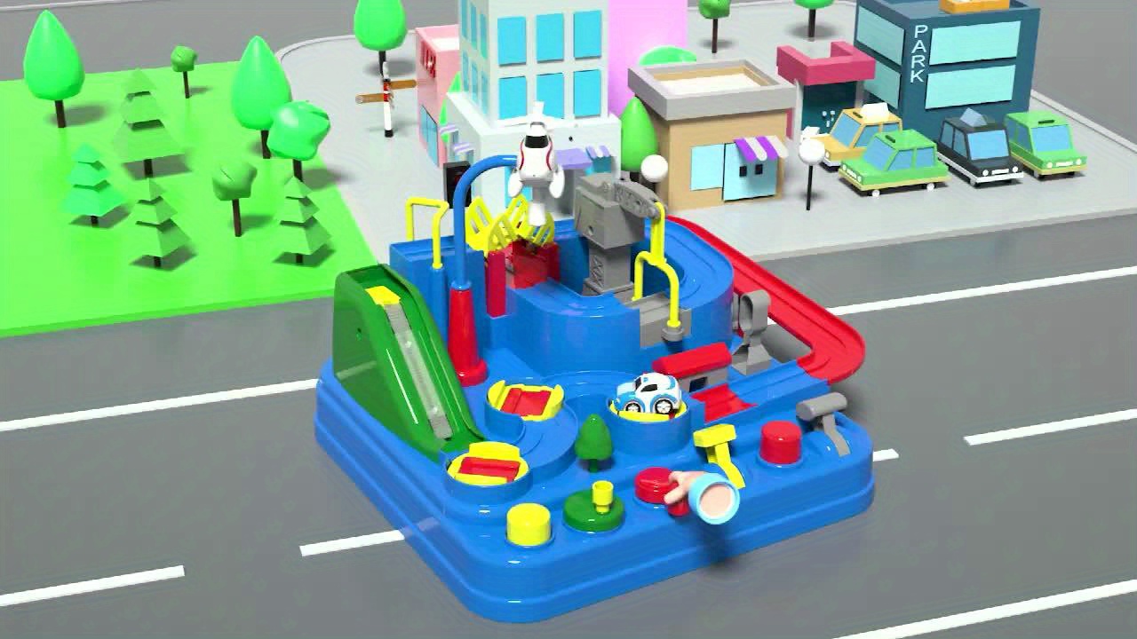 Race Car Tracks Toys for Boys, Car Rescue Adventure Toys Toys for 3 4 5 6 Year Old Boys - Image 9