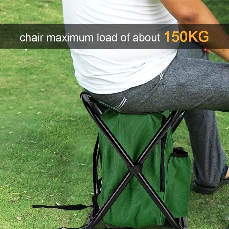 Portable Fishing Backpack Chair - Waterproof Outdoor Sports Bag for Camping, Hunting, Climbing - Perfect Gift for Father's Day, Birthday, Christmas - Image 6