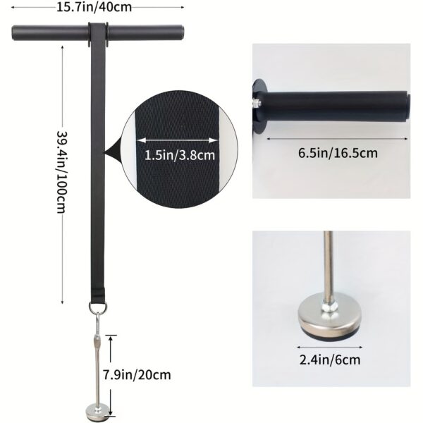 Non-slip Muscle Strength Training Bar - 1pc Wrist And Forearm Blaster - Soft Foam Grip Handles - Image 4
