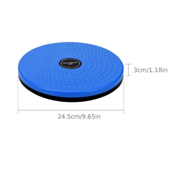 [Magnetic Waist Twister] Portable Large Magnetic Waist Twister Disc | PP Exercise Equipment for Muscle Training, Stability & Core Workout - Red, Uncharged Power Mode - Ideal for Home, Gym & Fitness Centers, Gym Accessory|Stability Training|Ergonomic Design - Image 9