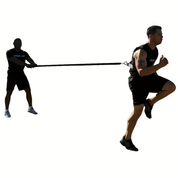 [Resistance Training Belt] 100kg/220lb Anti-Resistance Training Belt | Running Assist Speed Practice Pull Belt, Sports Weight-Bearing Running Equipment Weighting Exercise Strap Tension Band-Ribbon - Image 8