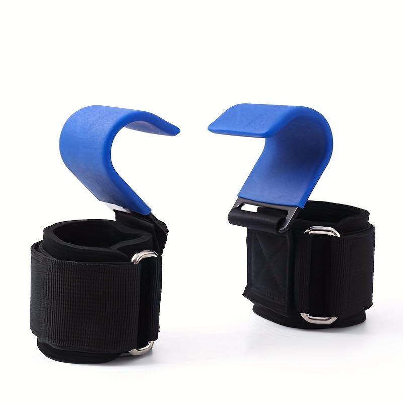 2pcs Gym Weight Lifting Strap With Hooks, Pull-up Assist Wrist Straps, For Core Strength Training - Image 3