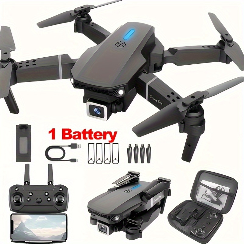 Dual Camera Drone, Foldable Remote Control Drone, Brushless Motor, Optical Flow Positioning, Intelligent Tracking, Indoor And Outdoor Discount Drone, 2 Batteries, 1 Battery, Beginner Gift, Easter Gift, Best Gift for Boyfriend - Image 10