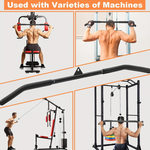 [Universal Strength Training Bar] 39.37 Inch Bar for Strength Training - Universal Gym Equipment - Suitable for Various Machines and Festive Seasons - Image 4