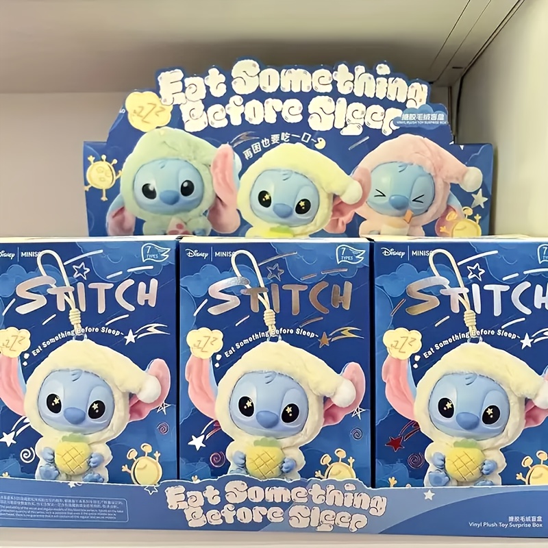 1pc Kawaii Stitch Doll Mystery Box - Car Book Bag Key Pendant Plush Doll Pendant Mystery Box - Cute Christmas Halloween Gifts