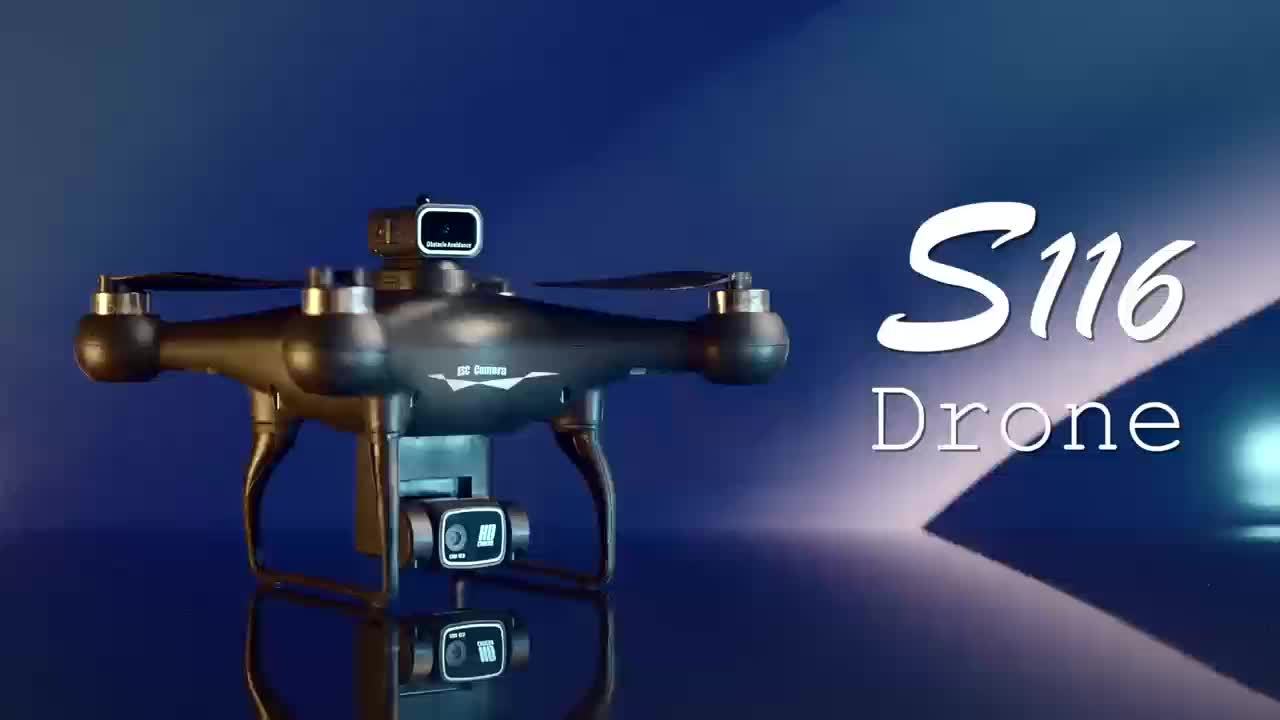 S116 MAX Brushless Optical Flow Drone with Dual Cameras, Headless Mode, 360° Obstacle Avoidance, WIFI FPV, Phone App Control And 4-Side Obstacle Avoidance for Effortless Aerial Photography for Halloween & Christmas Gifts - Image 11