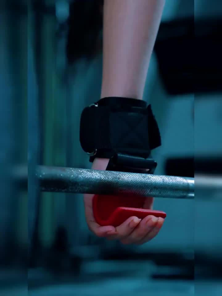 2pcs Fitness Squat and Deadlift Wrist Support Hooks for Weightlifting, Strength Training Equipment - Image 9