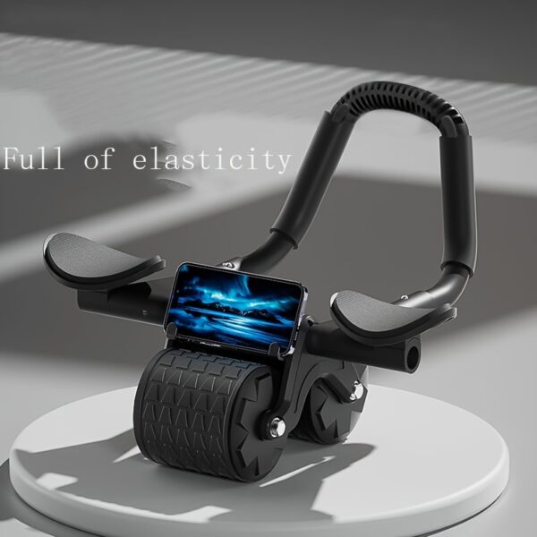 [Automatic Abdominal Roller Equipment] Universal Abdominal Roller with Automatic Rebound, 2-in-1 Core Training Equipment with Elbow Support, Home Fitness Gear, Uncharged, No Battery Required, Durable Silicone, Spandex, PVC Material - Image 7