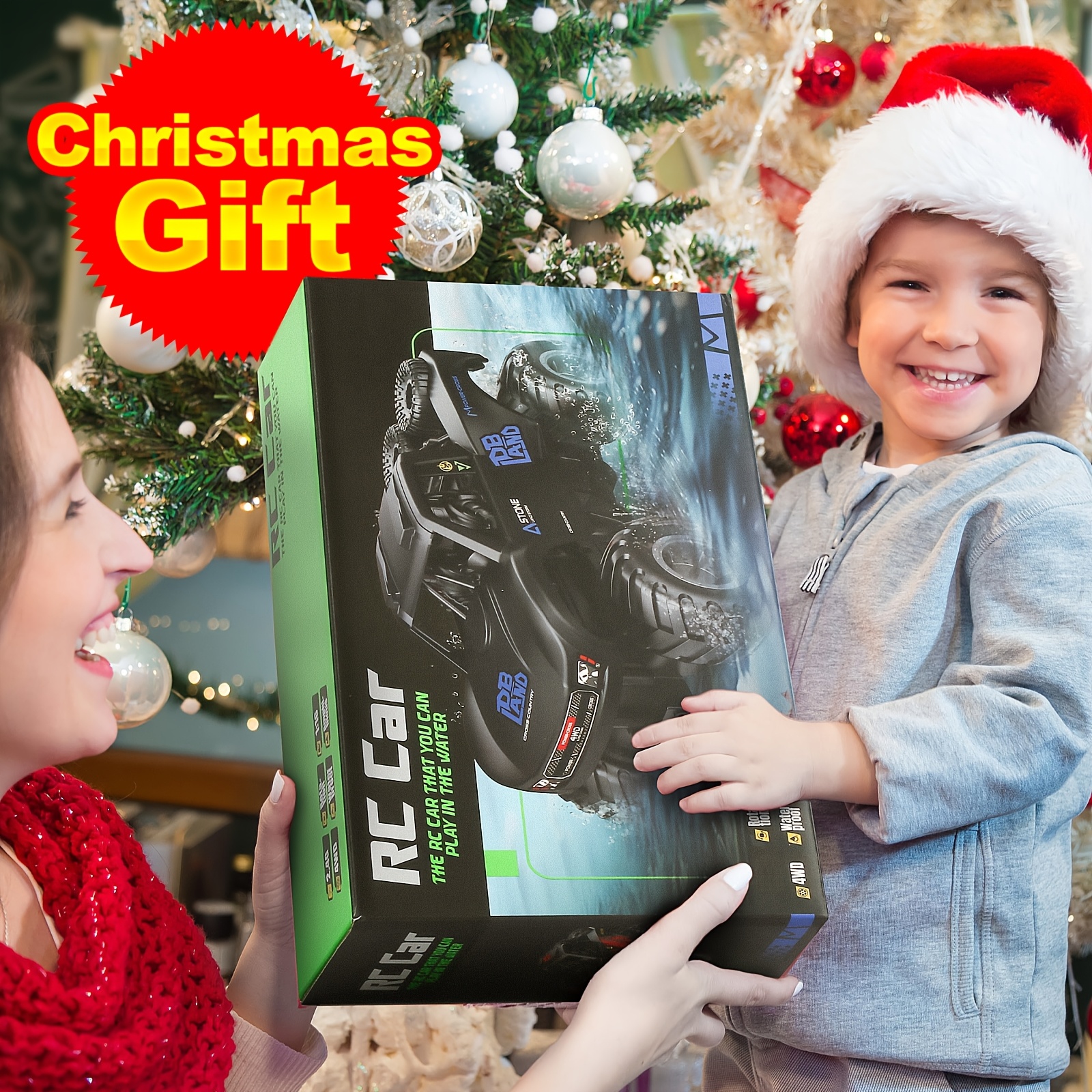 Remote Control Cars For Boys, Rc Truck 4x4, 1:16 Scale, Off-Road Truck With Two Rechargeable Batteries, High Speed Vehicle. - Image 2