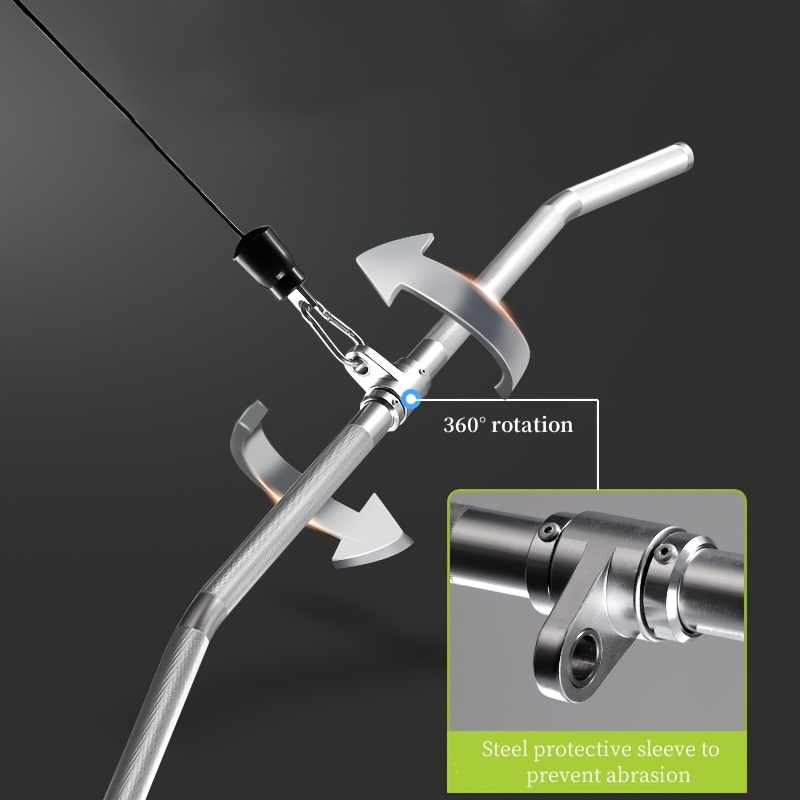 1pc Aluminum Alloy High-Quality Pull Down Handle, Fitness Equipment Accessory for Back Muscle Training, Lat Artillery Rowing Chest Push Handle, Durable Gym Equipment for Strength and Endurance Exercises - Image 4