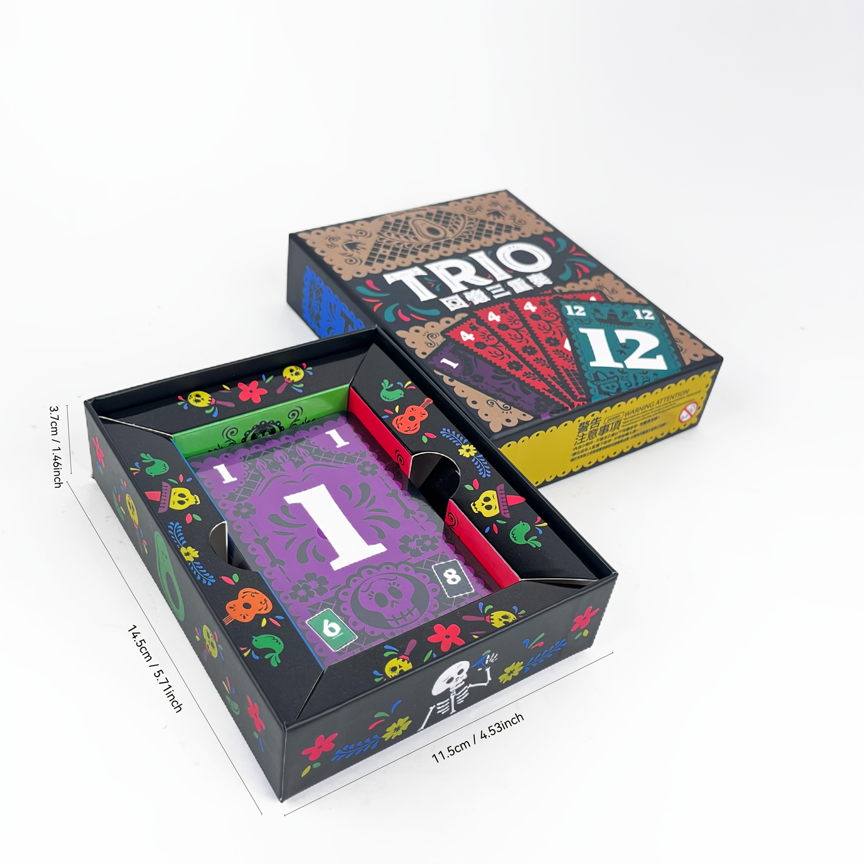 TRIO Strategy Board Game - Fun Family Fun Game with Colorful Cards, Music, and Illustrated Guidebook for Parties, Gatherings, and Family Game Nights, Party Game | Musical Elements | Colorful Cards | Card Stock Material - Image 2
