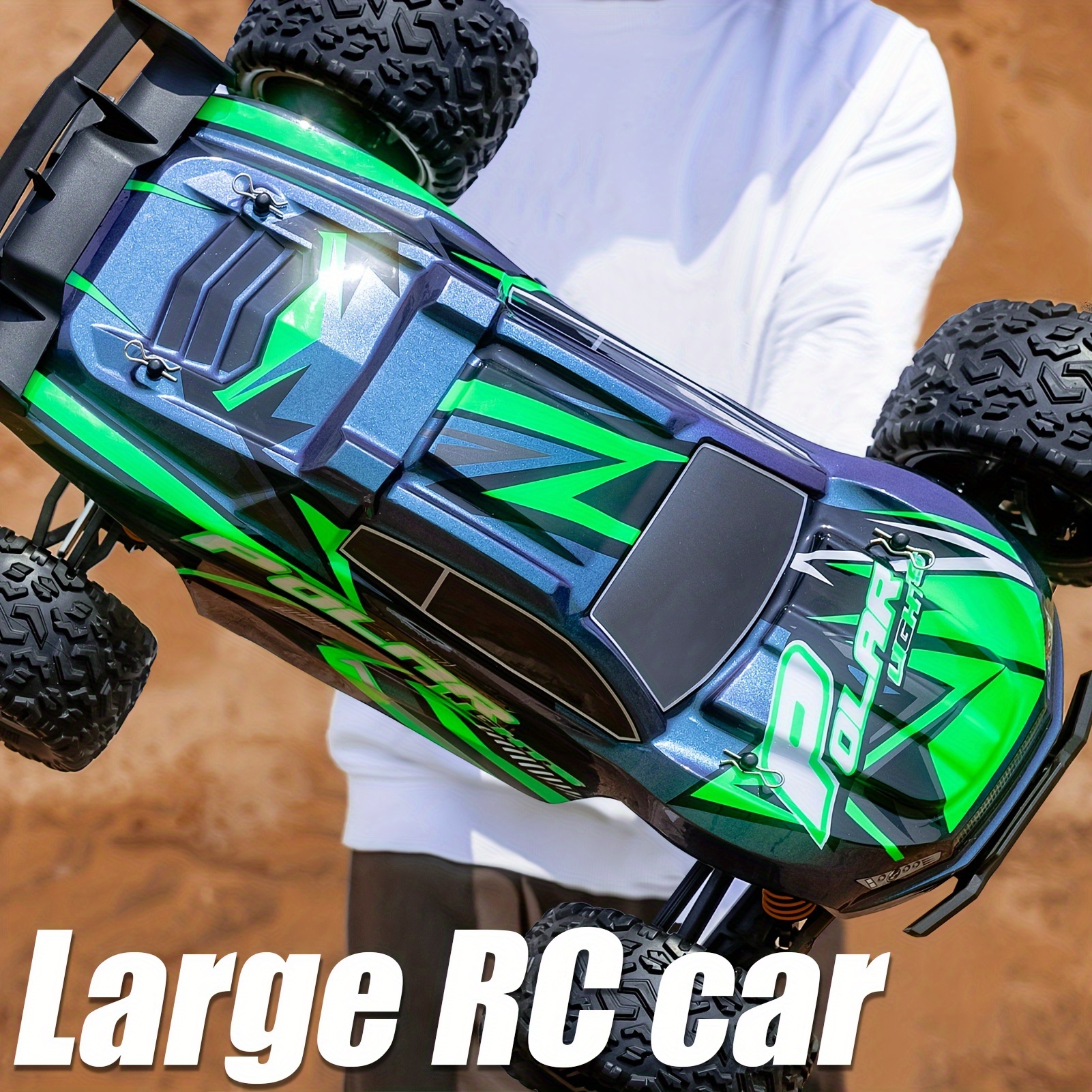 45KM/H High Speed Remote Control Vehicle, 1/8 Large RC Car, Off-road RC Car Sport Utility Vehicle, Independent Shock Absorption, Fall And Crash Resistance, Vehicle Toys Gift for Beginners - Image 4