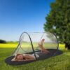 Portable Mosquito Netting for Camping & Outdoor Adventures - Easy Setup, No Installation Required, Breathable Polyester Fabric, Ideal for Travel, Parties, and Backyard Fun