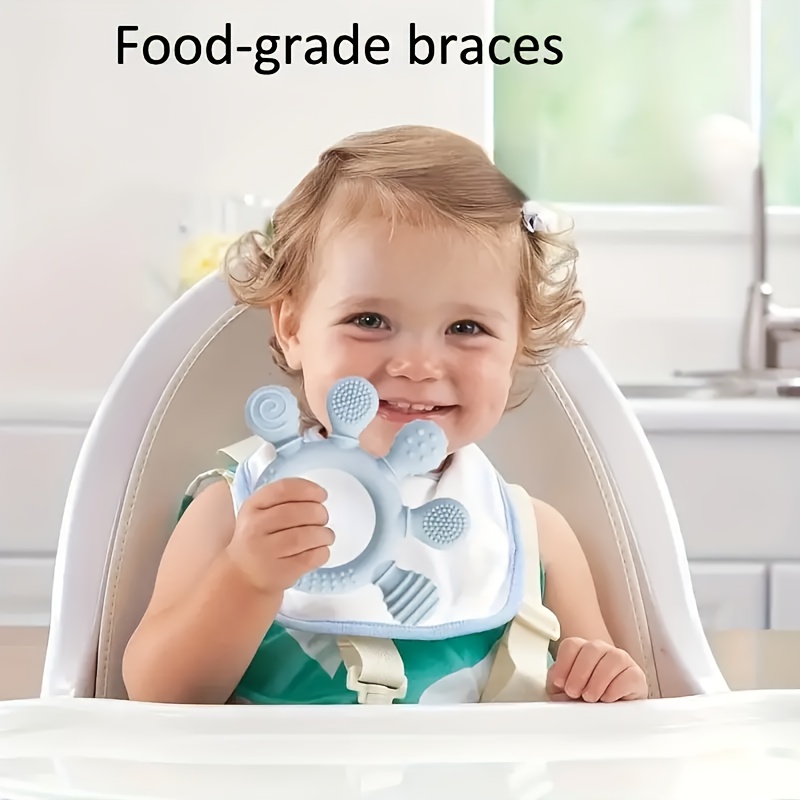 Baby Teething Toys, Baby Teethers, Food Grade Silicone Teethers, Baby Care Rings, Toys, Gifts For Kids, Newborn Accessories - Image 6