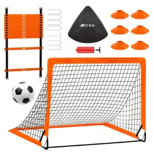 Portable Pop-Up Soccer Goal Net - 4 Feet x 3 Feet Portable Foldable, Durable and Compact Training Net Perfect for Backyard Outdoor Sports or Park