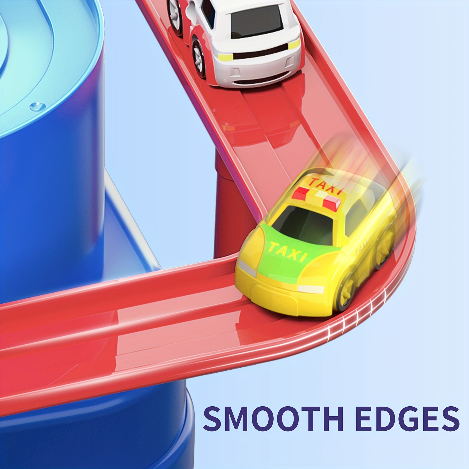 Race Car Tracks Toys for Boys, Car Rescue Adventure Toys Toys for 3 4 5 6 Year Old Boys - Image 5