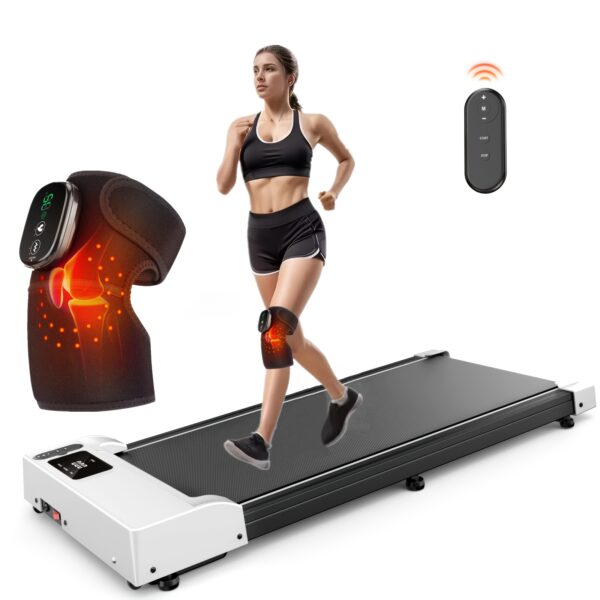 [2-in-1 Walking Pad] 2.5HP 2-in-1 Portable Under Desk Walking Pad Treadmill | Lightweight Home Office Fitness Treadmill with Remote Control & LED Display, 265Lbs Capacity, Quiet, Stepping, Walking Training, Mother's Day Gifts - Image 13