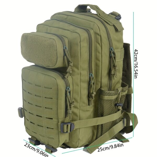 [Tactical Backpack] 28L 900D Tactical Backpack | Camouflage Design for Travel, Outdoor Activities, Cycling, Hiking, And Camping - Image 7