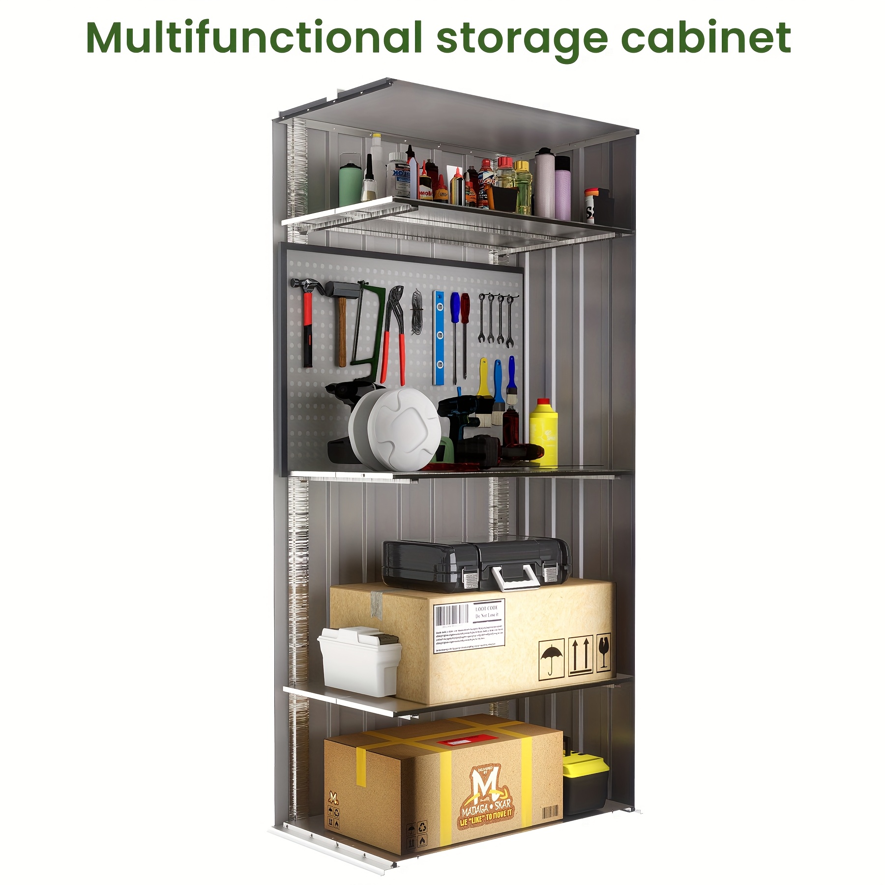 Self-Designed 28Cuft and 22Cuft Iron High-Low Cabinet - Image 7