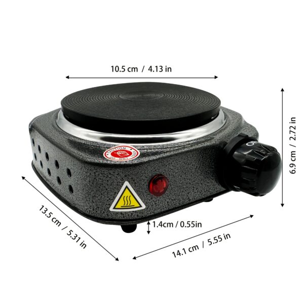 [Portable Electric Stove] Compact Portable Mini Electric Stove for Home Use | Coffee Maker for Brewing Moka Pot, Outdoor Camping Coffee Burner - Image 2