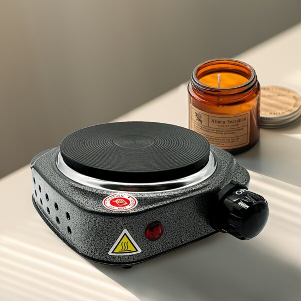 [Portable Electric Stove] Compact Portable Mini Electric Stove for Home Use | Coffee Maker for Brewing Moka Pot, Outdoor Camping Coffee Burner