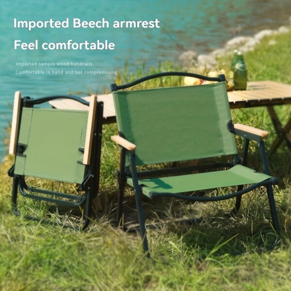 Garden, Lawn & Gardening > Outdoor Furniture > Garden Set > Adjustable Folding Lounge Chair for Outdoor Patio Leisure, Camping, Hiking Metal Chairs, No Assembly Required, Space-Saving with Medium and Large Sizes, Four-Position Adjustable Folding Lounger - Image 12