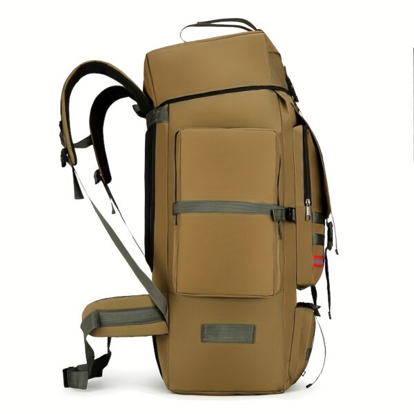 [Durable Climbing Backpack] Large Capacity Multifunctional Outdoor Sports Climbing Backpack - Durable Nylon Drawstring Design for Hiking, Camping, Short Trips - B - Image 6
