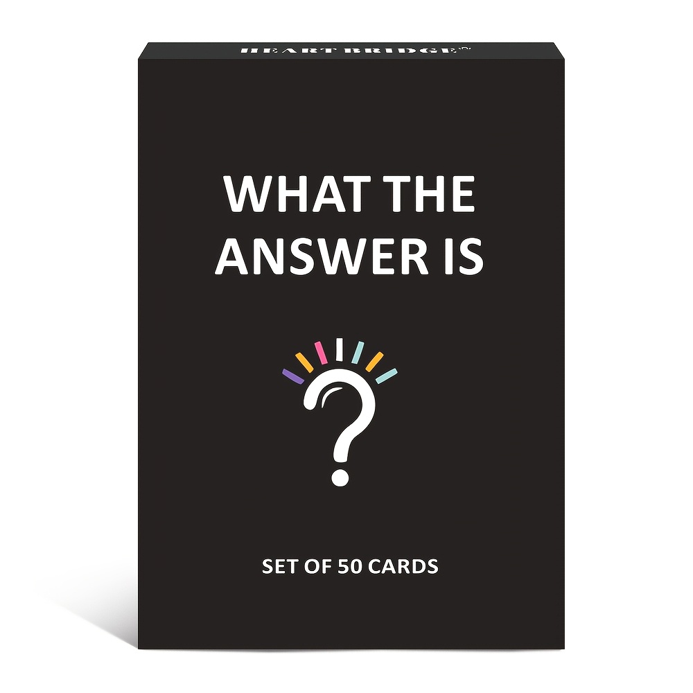 1 Box, SMILE TALK Fun Guessing Card Game, Desktop Game, Powerful Party Entertainment Interactive Tool, Halloween/Christmas/Thanksgiving Gift, Perfect for Game Nights | 50 Cards