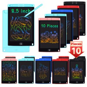10-30pcs Pack 8.5 Inch LCD Doodle Board - Reusable And Erasable Drawing Board For Children 3-8 Years Old, Perfect For Party, New Year And Christmas Gifts - Blue, Red, Light Blue, Pink, Black