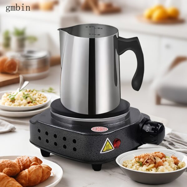 [Electric Heating Stove] 1pc Electric Heating Stove, Multi-Functional Temperature Control | US Plug, 110V, Iron, Overheat Protection, Quick Heater, Durable & Easy to Clean, Ideal for Home, Office, Dorm, Travel, Camping, Tea & Coffee Brewing, Countertop Burners - Image 8