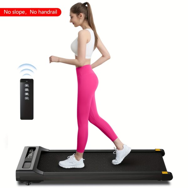 Walking Pad Under Desk Treadmill, Portable Small Treadmills For Home And Office, 3.5HP Super Quiet Brushless Motorized Walking Jogging Running Machine With Remote Control, Without Battery - Image 12