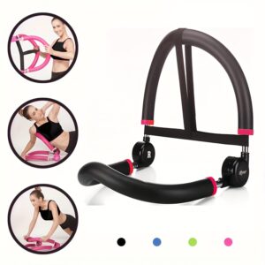 Ab Trainer&Core Strength Exercise, Ab Machine For Stomach Workout, Ab Crunch Machine For Home Gym, Sit Up&Push Up Machine