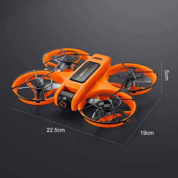 5-Inch Large Screen Real-Time Viewing Remote Control Drone, 4K Dual Camera Foldable Quadcopter with Optical Flow & Hybrid Positioning, Brushless Motors, Auto Return, One-Key Takeoff, Outdoor Flying, Durable Construction - Image 9