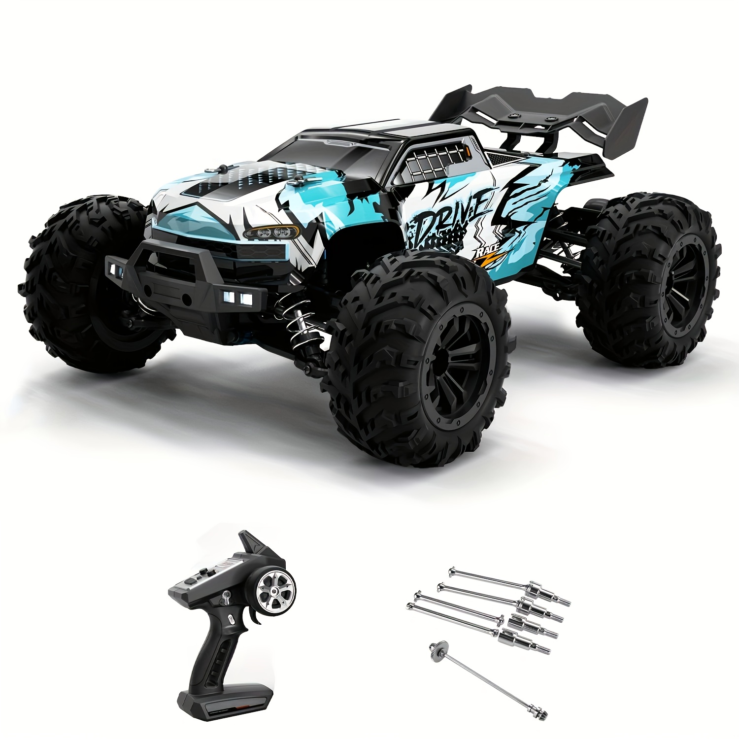 1:16RC Car, Off-road RC Car, All-terrain Toy RC Car, Brushless Motor, 70 Km/h Speed, Racing Car Toys For Kids And Adults, The Most Ideal Gift - Image 3