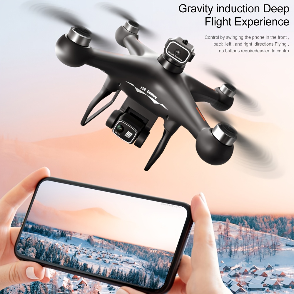 S116 MAX Brushless Optical Flow Drone with Dual Cameras, Headless Mode, 360° Obstacle Avoidance, WIFI FPV, Phone App Control And 4-Side Obstacle Avoidance for Effortless Aerial Photography for Halloween & Christmas Gifts - Image 10