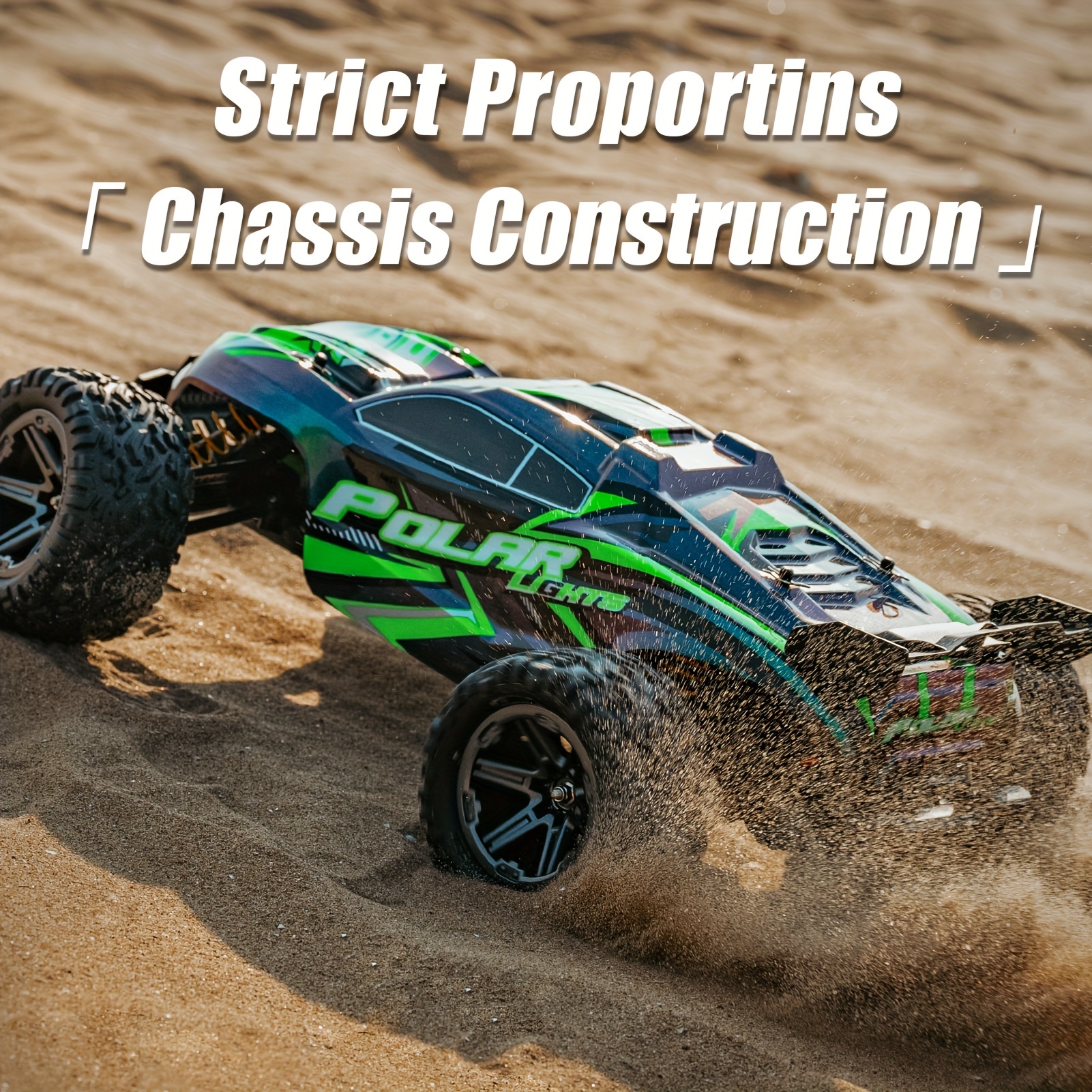 45KM/H High Speed Remote Control Vehicle, 1/8 Large RC Car, Off-road RC Car Sport Utility Vehicle, Independent Shock Absorption, Fall And Crash Resistance, Vehicle Toys Gift for Beginners - Image 10