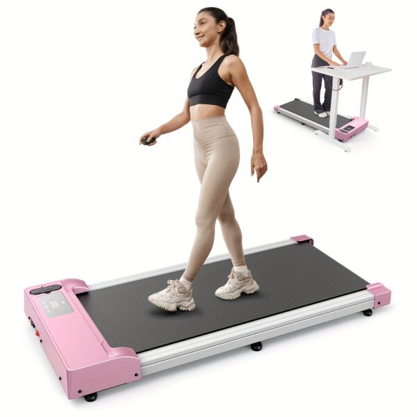 [2-in-1 Walking Pad] 2.5HP 2-in-1 Portable Under Desk Walking Pad Treadmill | Lightweight Home Office Fitness Treadmill with Remote Control & LED Display, 265Lbs Capacity, Quiet, Stepping, Walking Training, Mother's Day Gifts - Image 16