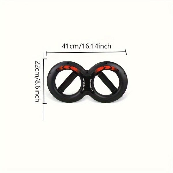 [8-Shaped Arm Trainer] 1pc 8-Shaped Multifunctional Arm Strength Trainer | Wrist And Forearm Exerciser For Arm Muscle Building, Strength Training, Workout - Image 2