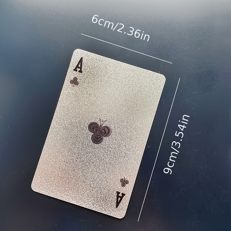 54 Waterproof Game Cards, Plastic Playing Cards - Ideal for Christmas, Halloween, Thanksgiving Gifts & Game Nights. Durable and Stylish, Perfect for Holiday Travel Gifts - Image 7