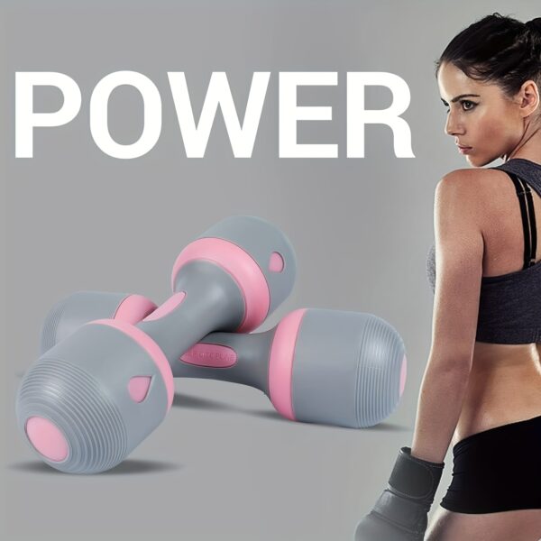 [Adjustable Neoprene Dumbbells] All-in-One Adjustable Neoprene Dumbbells - Non-Slip Grip, Versatile for Home, Gym, and Office - Perfect for Full-Body Workouts and Convenient Storage - Image 3