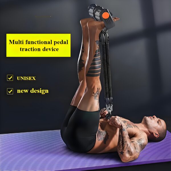 [Multifunctional Foot Puller] 1set Multifunctional Foot Puller - Fitness Pulling Belt, Sit-Up Assistant, Universal Pulling Rope for Men and Women - Multifunctional Sports Foot Puller, Pilates Fitness Equipment - Image 6