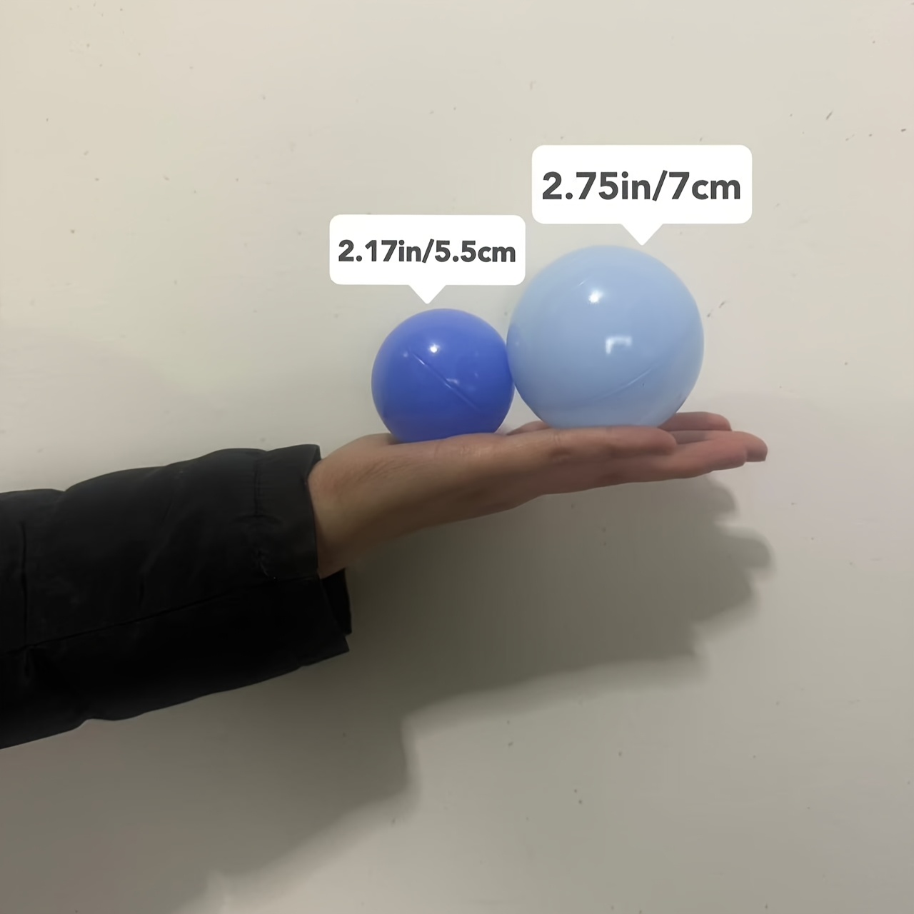 60pcs/110pcs/125pcs Colorful Bobo Balls for Youngsters Mixed Color Ocean Balls, 2.17/2.75in PE Material Perfect for Outdoor Sports And Water Play, Great Fun Toy Balls - Image 4