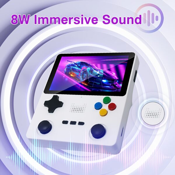 R39S Handheld Retro Game Console - 4.0 Inch IPS Screen, 7-Hour Work Time, Powerful & Flexible System with USB/Rechargeable Lithium Battery, Multiple Game Options for PC, PSP Style Gaming Console, Gaming Accessories, Playful Design, Durable Construction - Image 15